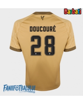 Crystal Palace Cheick Doucoure #28 Tricou Fotbal Replică 2025-26 Barbati Deplasare